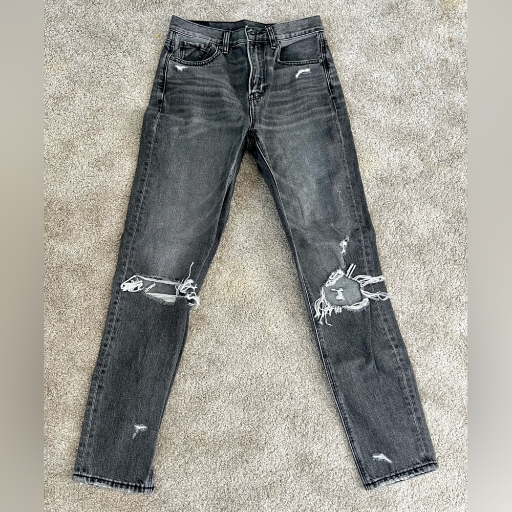 American Eagle Ripped Black Jeans